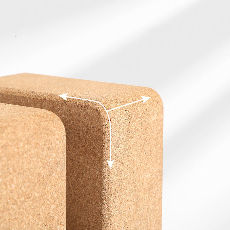 Eco-Friendly Cork Yoga Block for Home Exercise