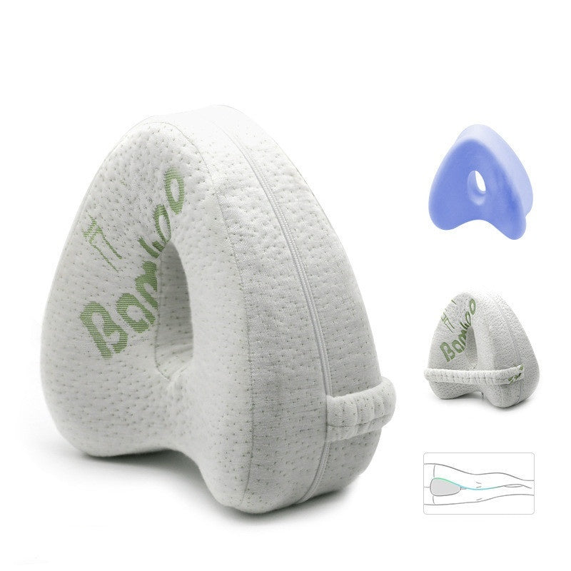 Heart-Shaped Memory Foam Contour Legacy Leg Support Pillow