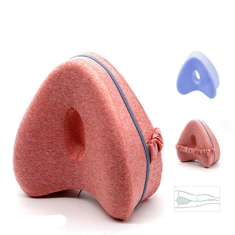 Heart-Shaped Memory Foam Contour Legacy Leg Support Pillow