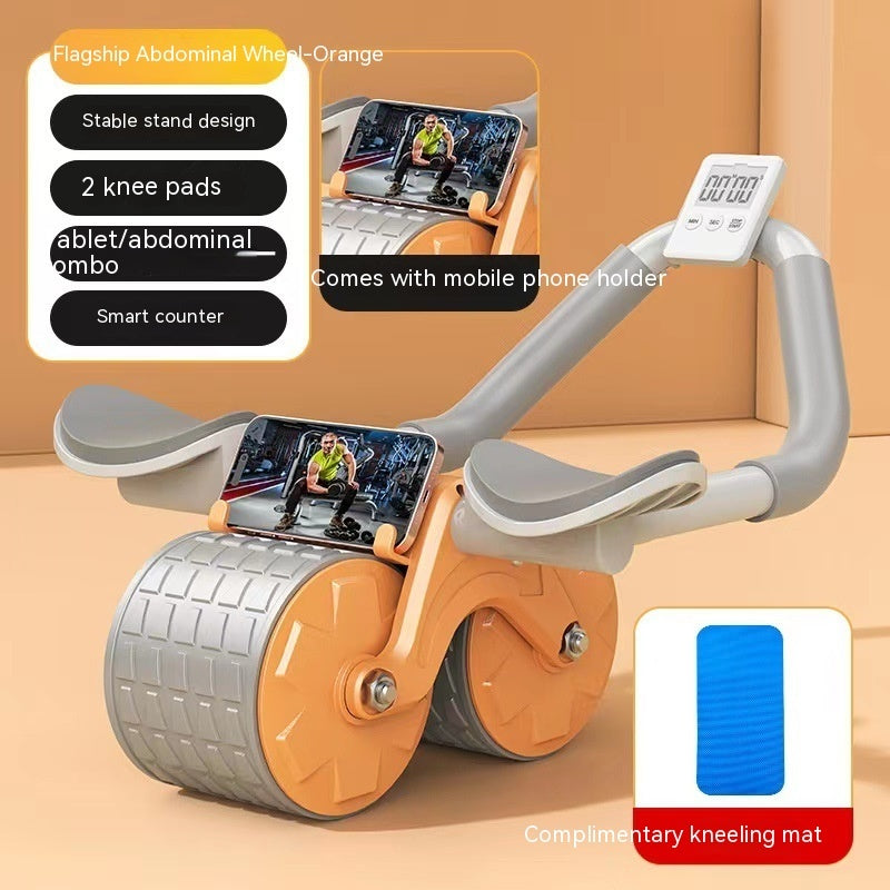 Elbow Support Fitness Wheel Belly-Flattening Rolling Machine