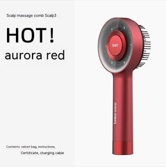 Infrared Head Hair Brush Essence Absorption And Introduction Hair Growth Device