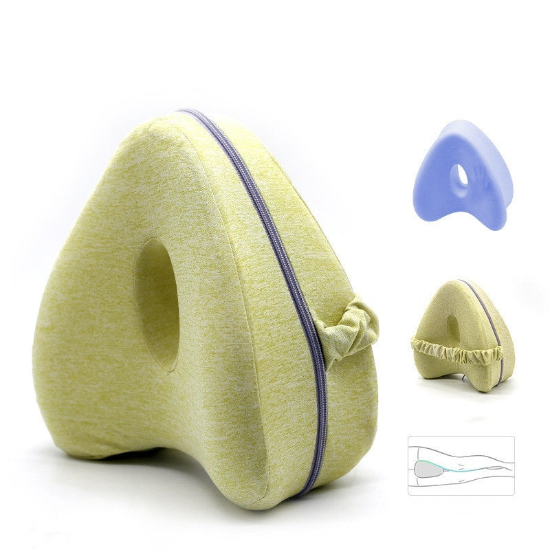 Heart-Shaped Memory Foam Contour Legacy Leg Support Pillow