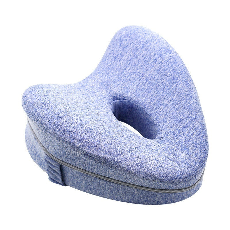 Heart-Shaped Memory Foam Contour Legacy Leg Support Pillow