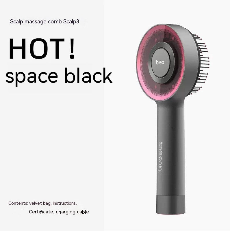 Infrared Head Hair Brush Essence Absorption And Introduction Hair Growth Device